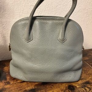 Coach vintage Sonoma Natural Grain Leather Satchel in green/blue